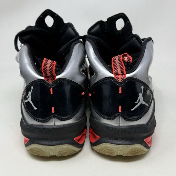 Jordan Melo M9 Basketball Sneakers Mens 12 Sliver Black Carmelo Anthony 2012 - Picture 10 of 15